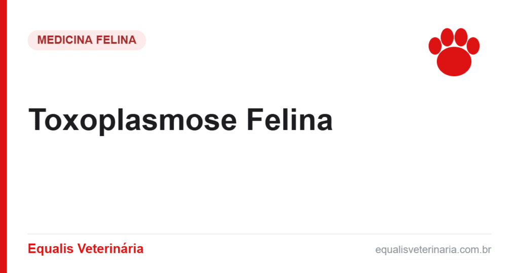 Toxoplasmose Felina — Equalis Veterinária